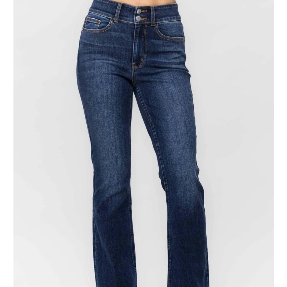 Judy Blue Dark Indigo High-Rise Boot Cut Jeans